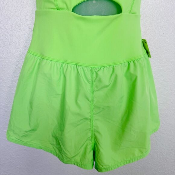 Free People Neon Green Romper - Picture 5 of 13